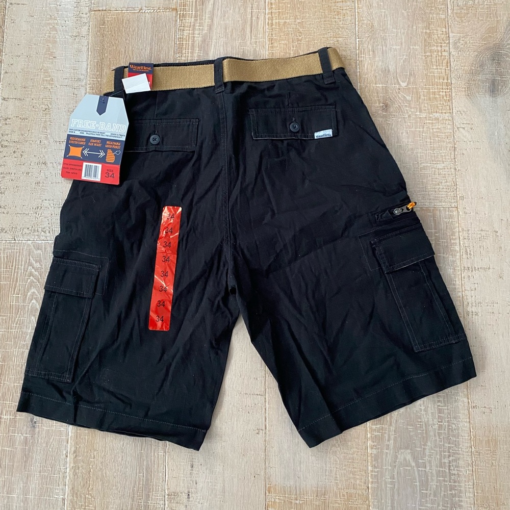 NWT Wearfirst Men’s Stretch Shorts Sz. 34 - Picture 4 of 4